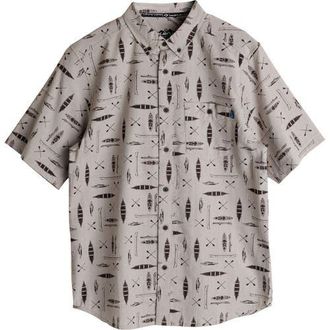 Kavu Juan Short-Sleeve Shirt - Mens in Paddle To at Nordstrom, Size Medium