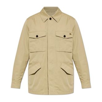 Burberry Light Jackets, male, Beige, Size: XL Bradmore Jacket