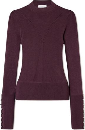 Paco Rabanne Round-neck Truien - Dames - Ronde hals truien - Rood - M - Truien & Vesten