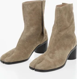 Maison Margiela Stivali In Suede Tabi Maison Margiela