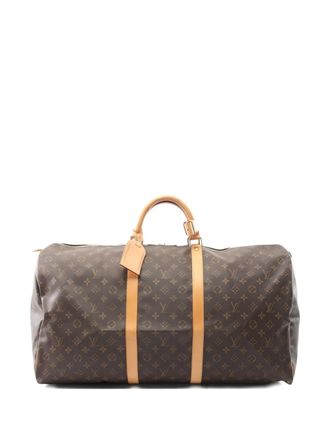 Louis Vuitton 2001 Keepall Bandoulière 60 tote bag - Brown