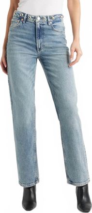 Rails Topanga Straight Jean In Desert Sky Studded