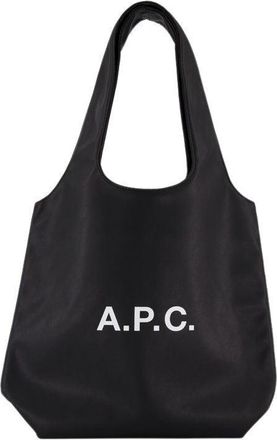 A.P.C. Tote Ninon Small - Synthetic Leather - Black