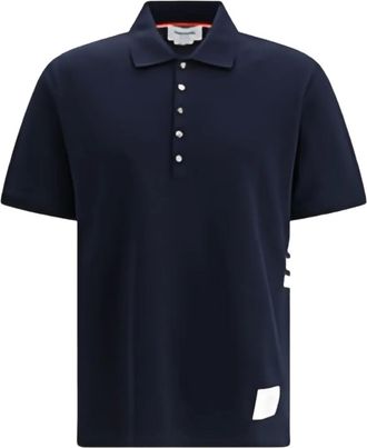 Thom Browne Katoenen poloshirt - Blauw