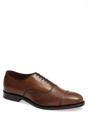 Allen Edmonds Park Avenue Cap Toe Oxford in Mahogany at Nordstrom, Size 10.5