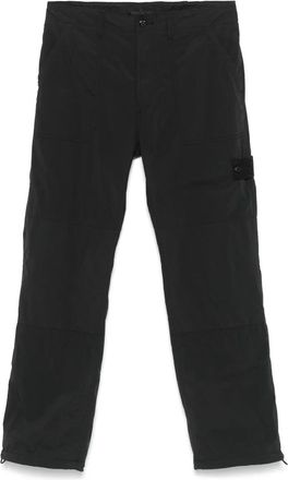 Stone Island Broek met Compass-logopatch - Blauw