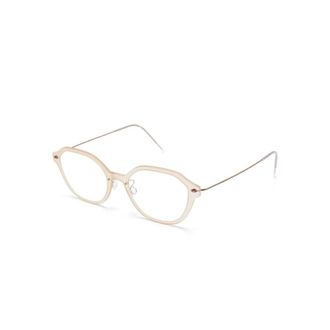 Lindberg N.o.w 6650 Optisch Montuur - unisex - Accessoires - Bruin - Maat: 47 MM Zijde
