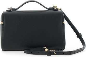 Tory Burch Womens Crossbody Bag Romy Black Leather Cow Shoulder