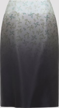 Jil Sander Silk Midi Skirt