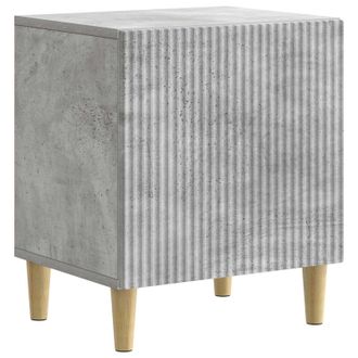 vidaXL Armario De Noche Gris Hormig&oacute;n 43 X 34,5 X 50 Cm Vidaxl