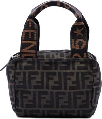 Fendi Pre-owned Fendi Mini Zucca Canvas Handbag Ladies NX8PO0FG2RAQS2A6