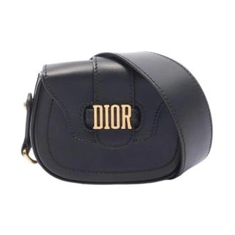 Dior Pre-owned D-Fence Leren Mini Schoudertas - Dames - Pre-owned - Zwart - Maat: ONE Size Leer