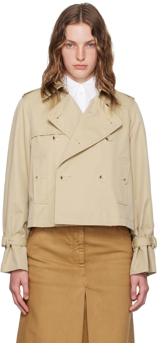 KENZO Women's Reversible Quilted Zipped Coat - Dark Camel