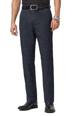 John Varvatos Flint Straight Leg Pants in Deep Blue at Nordstrom, Size 29
