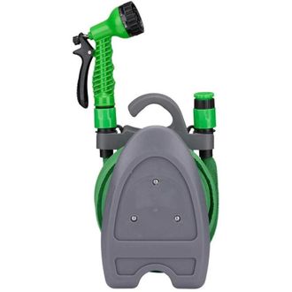 Trade Shop Trade Shop - Tubo Giardino Estendibile Pompa Acqua Rivestimento Elasticizzato Verde 10 Metri