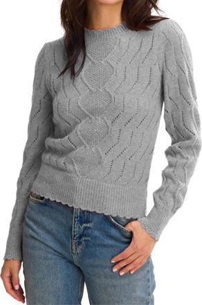Allison New York Cora Sweater In Heather Grey