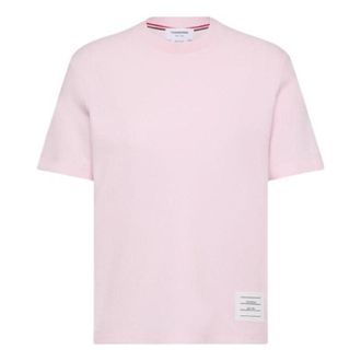 Thom Browne (WMNS) THOM BROWNE Short Sleeve T-Shirt Pink FJS207A-00050-680