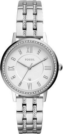Fossil Gwen WoMens Silver Watch ES4880 Stainless Steel - One Size