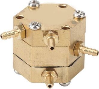 OEM Regulador De Presi&oacute;n De Agua Dental Hexagonal De Cobre De 3 Mm, V&aacute;lvula De Alta Permeabilidad Para Unidades Dentales