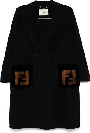 Fendi Wool Coat Clothing