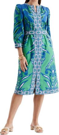 Tyler Böe Kelsey Cotton Graphic Dress In Mixed Graphic