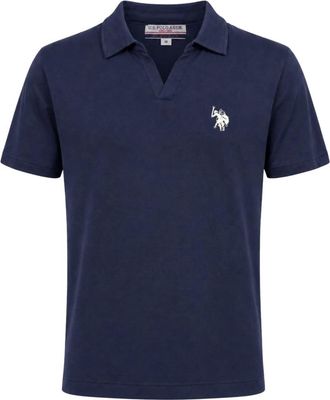 U.S.Polo Association Rood Polo M.Corta - Heren - Polos - Blauw - 2XL - Tops