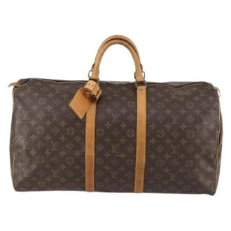 Louis Vuitton Pre-owned Weekend Bags, unisex, Brown, Size: ONE SIZE Pre-owned Weekend Bag