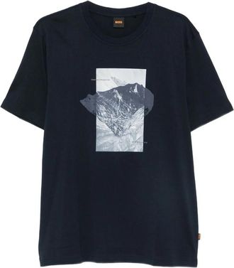 HUGO BOSS Crew-neck Short-sleeve T-shirt