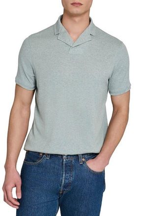 W.R.K Slim Fit Rib Solid Polo in Teal at Nordstrom, Size Xx-Large