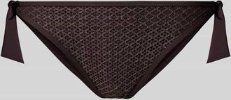 Marie Jo Marie Jo Bikini-Hose mit seitlicher Schn&uuml;rung Modell TOMAR in Dunkelbraun, Gr&ouml;&szlig;e 44