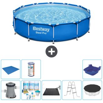 Bestway Piscina Bestway Steel Pro Redonda - 366x76 Cm - 8-piezas S21598