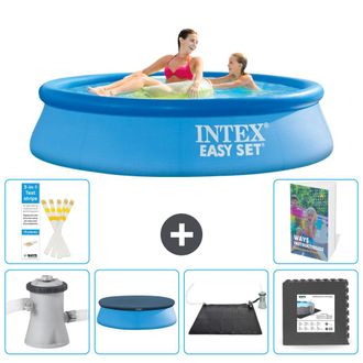 Intex Piscina Easy Set Redonda - 244x61 Cm - 7-piezas S195