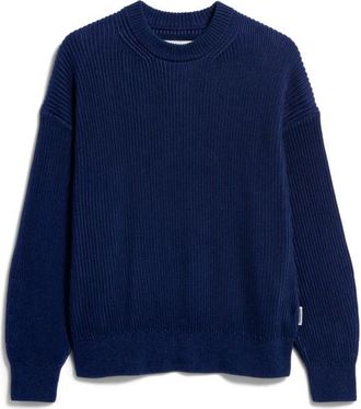 Armedangels Vanis&eacute; Rib Knit Sweater Pullover f&uuml;r Damen | blau