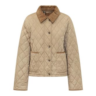 Burberry Donna, Giacche, Beige, L, new