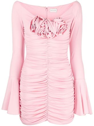 Magda Butrym Mini-jurk met ruche - Roze