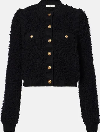 Chloé Chloé Giacca cropped in tweed