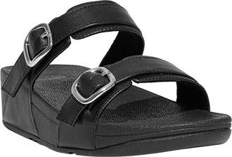 FitFlop Fitflop Lulu Adjustable Leather Slide