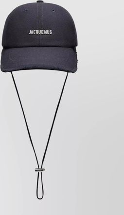 Jacquemus artichoke fringed baseball cap