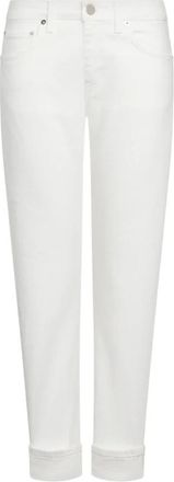 Dondup Coco Jeans - Dames - Cropped Jeans - Wit - W29 - Katoen - Jeans