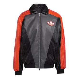 adidas x Pokemon 8-Ball Jacket Asia Sizing Black Collegiate Orange IB7073