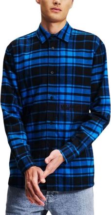 Karl Lagerfeld KLJ Regular Check Shirt - Heren - Casual Overhemden - Veelkleurig - XL - Katoen - Overhemden