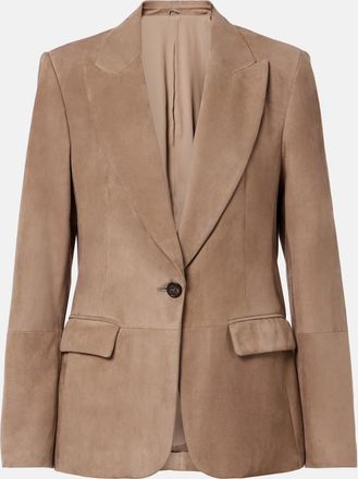 Brunello Cucinelli Suede blazer