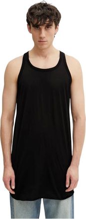 Rick Owens Camiseta sin mangas Loose - Tops - Hombre - Negro - L