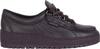 Mephisto Stijlvolle vetersneaker - paars - Dames - Sneakers - Paars - 42 1/2 EU - Schoenen