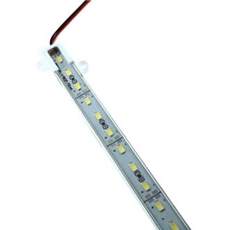 Trade Shop Trade Shop - Tira Led Perfil Barra Aluminio Estanca Ip67 1 Metro 72 Led 5630 18w