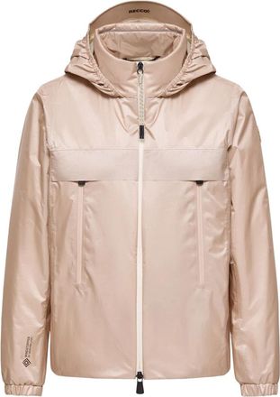 Moncler Fergana Windstopper Hooded Short Down Jacket - Dames - Zomerjassen - Roze - L - Jassen