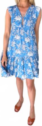 Emerson Fry Angel Mini Dress In Peace Sky Blue