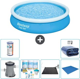 Bestway Piscina Bestway Fast Set Redonda - 366x76 Cm - 8-piezas S21438