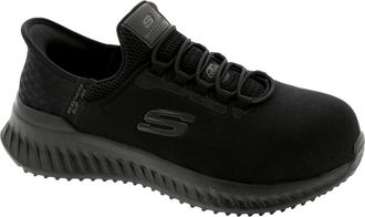 Skechers Womens Skechers Tilido - Ombray Comp Toe Black 108152-BLK