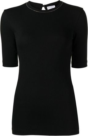 Brunello Cucinelli Black Cotton t-shirt